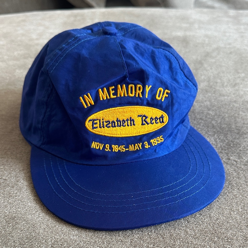 Blue Memorial Cap by